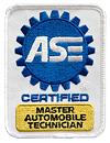 ASE Certified Master Automobile Technician